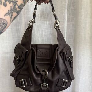 Vintage Dior Rebelle Hobo Shoulder Bag